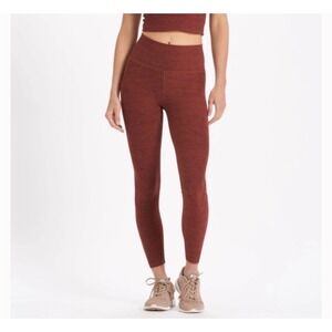 Vuori Clean Elevation Legging-Long Hiking Yoga Athleisure XS Red Rust